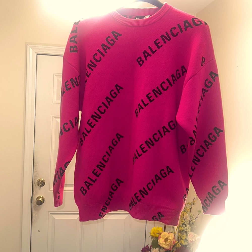 Balenciaga Unisex Reversible Sweater Medium